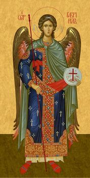 Святой Архангел Гавриил | Купить храмовую икону для дьяконской двери. Позиция 23