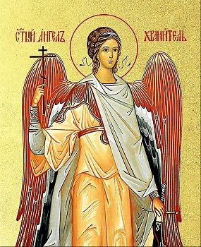 Икона Святого Ангела Хранителя с золочением поталью, 04022-УЛ