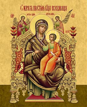 Икона Божией Матери "Всецарица", 03012, икона на холсте - новый каталог