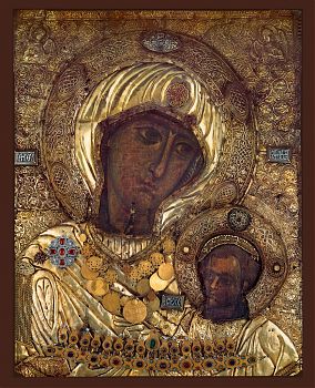 Икона Божией Матери "Иверская", 03030, икона на холсте - новый каталог