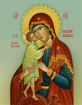 Икона Божией Матери "Взыскание погибших", 03В1, икона на холсте - новый каталог