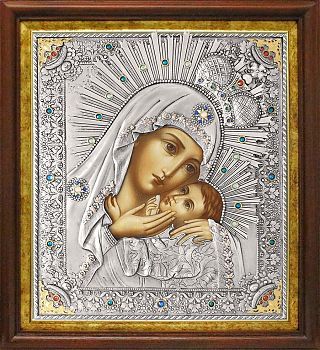 Икона Божией Матери "Корсунская" в посеребренной ризе (окладе), Р-94.2К