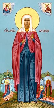 Икона на холсте, Александра, св. мц., 13001