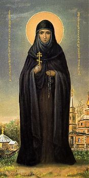 Икона на холсте, Евфросиния Алексинская, св. блаж., 13009