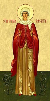 Икона на холсте, Елисавета, св. прав., 13015