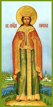 Икона на холсте, Ирина, св. вмц., 13016