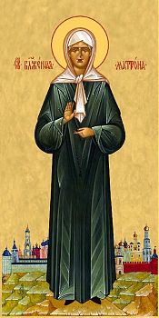 Икона на холсте, Матрона Московская, св. блаж., 13023
