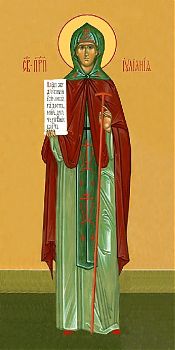 Икона на холсте, Юлиания, св. прп., 13037
