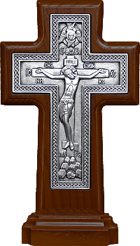 Крест двухсторонний (Распятие, Воскресение Христово), 17135
