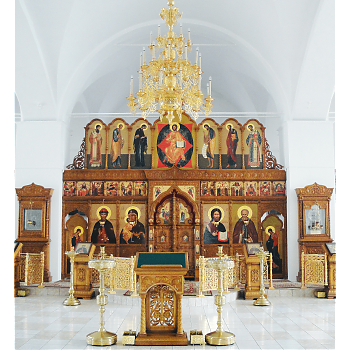 Изготовление иконостаса и убранства. Феодоровская церковь, Богородице-Рождественский Бобренев монастырь