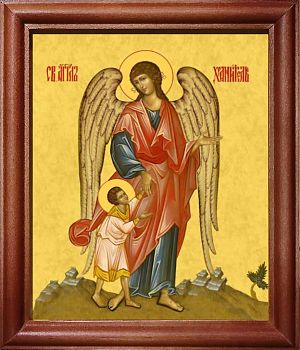 Икона Ангела Хранителя в киоте | Размер 13х16 см | 42003-22 (04А6)
