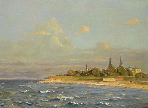 Константин Александрович Вещилов - Переславль, пейзаж - 170149