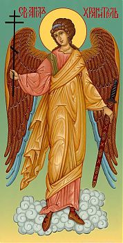 Икона Святого Ангела хранителя, 04021 - Купить полиграфическую икону на холсте