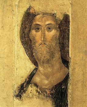 Икона Спасителя и Господа Иисуса Христа с золочением поталью, 01012-УЛ