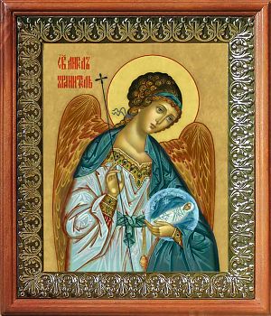 Икона Ангела Хранителя в киоте | Размер 13х16 см | 42003-8 (04002)