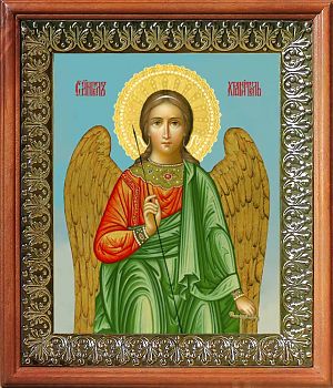 Икона Ангела Хранителя в киоте | Размер 13х16 см | 42003-8 (04003)