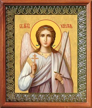 Икона Ангела Хранителя в киоте | Размер 13х16 см | 42003-8 (04А1)