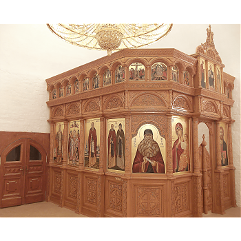 Оформление интерьера. Успенский соб., Иосифо-Волоцкий монастырь, п. Теряево