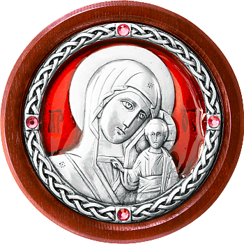 Купить православную икону - Автомобильная Икона Божией Матери "Казанская", А118-3
