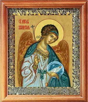 Икона Ангела Хранителя в киоте | Размер 13х16 см | 40200-8 (04002)