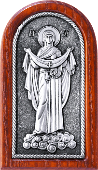 Купить православную икону - Икона Божией Матери "Покров Пресвятой Богородицы", А115-1