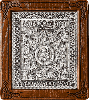 Купить православную икону - Икона Божией Матери "Неопалимая Купина", А133-1