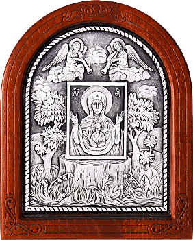 Купить православную икону - Икона Божией Матери "Знамение. Курская Коренная", А56-1