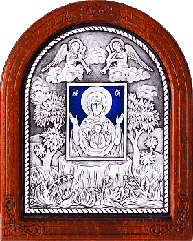 Купить православную икону - Икона Божией Матери "Знамение. Курская Коренная", А56-3