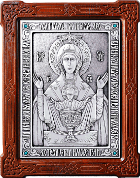 Купить православную икону - Икона Божией Матери "Неупиваемая Чаша" (Высоцкий монастырь), А75-2