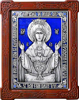 Купить православную икону - Икона Божией Матери "Неупиваемая Чаша" (Высоцкий монастырь), А75-3