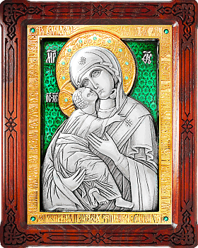 Купить православную икону - Икона Божией Матери "Владимирская", А86-7