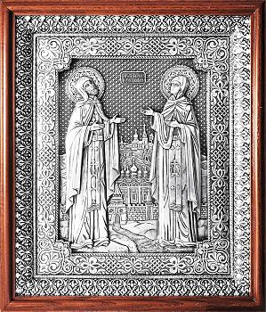 Купить православную икону - Петр и Феврония, свв. прпп. кнн., А122-1Б