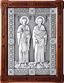 Купить православную икону - Петр и Павел, свв. апп., А142-2