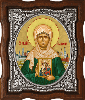 Купить православную икону - Матрона Московская, св. блж., А143-1 (10041)
