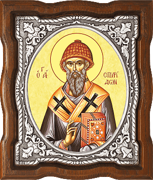 Купить православную икону - Спиридон, свт. Тримифунтский, чудотв., А143-1 (09С6)