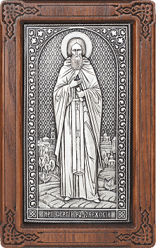 Купить православную икону - Сергий Радонежский, св. прп., А166-1
