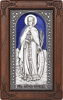 Купить православную икону - Екатерина, св. вмц., А170-3