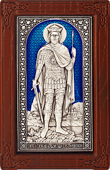 Купить православную икону - Александр Невский, св. блгв. кн., А178-3
