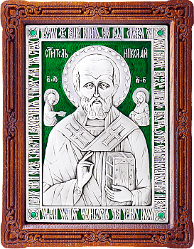 Купить православную икону - Николай, свт. Мирликийский, чудотв., А47-3