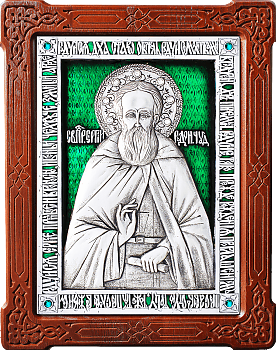 Купить православную икону - Сергий Радонежский, св. прп., А48-3