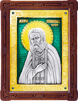 Купить православную икону - Серафим Саровский, св. прп., чудотв., А49-7