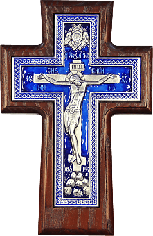 Кресты настенные (в серебре)