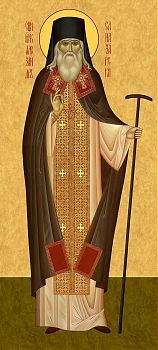 Александр Санаксарский, святой архимандрит | Купить храмовую икону для местного ряда иконостаса. Позиция 11