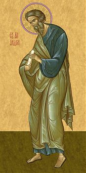 Андрей Первозванный, святой апостол - храмовая икона для иконостаса. Позиция 18