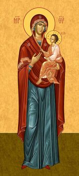 Икона Божией Матери "Скоропослушница" - храмовая икона для иконостаса
