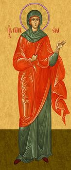 Святая праматерь Ева | Купить икону для праотеческого ряда иконостаса. Позиция 140