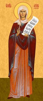 Фотина (Светлана), св. вмц. - храмовая икона для иконостаса