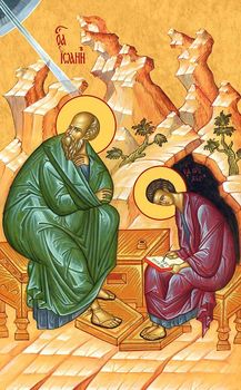 Иоанн Богослов, св. ап. - храмовая икона для иконостаса