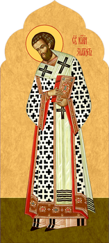 Иоанн Златоуст, свт. - храмовая икона для иконостаса
