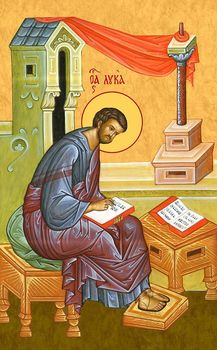 Лука, святой апостол - храмовая икона для иконостаса. Позиция 220